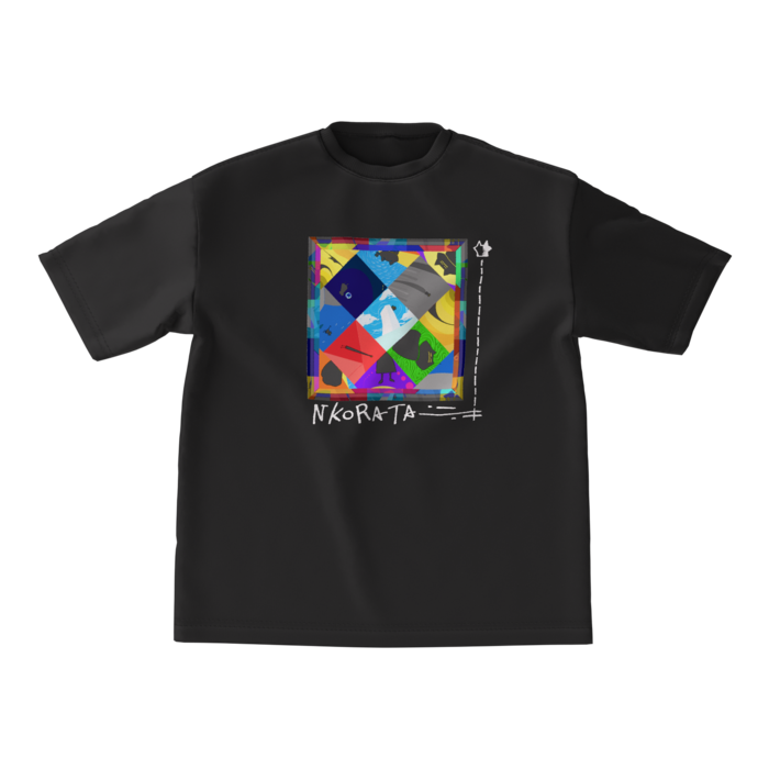 【NKORA-TAさん】ビッグシルエットTシャツ - M - 正面