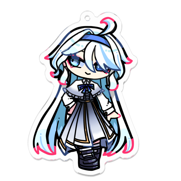 アクリルキーホルダー - 70 x 70 (mm)