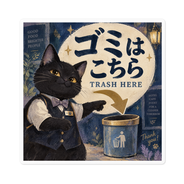 ステッカー - W100 × H100mm 以内