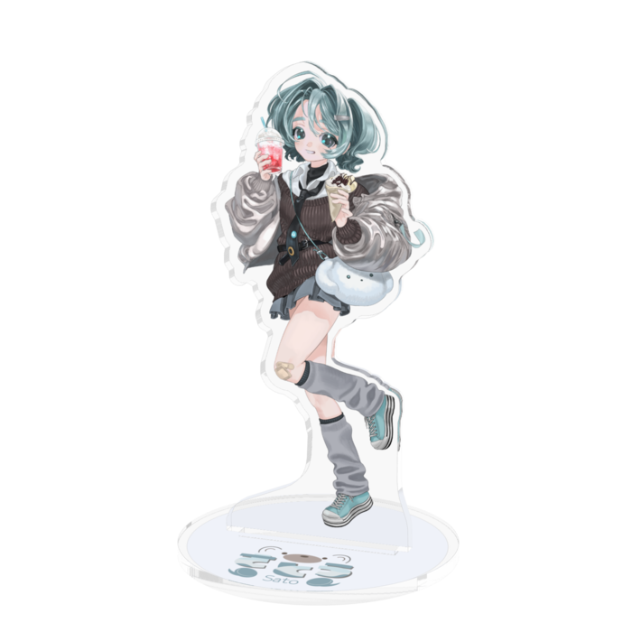 アクリルフィギュア - 100x100mm