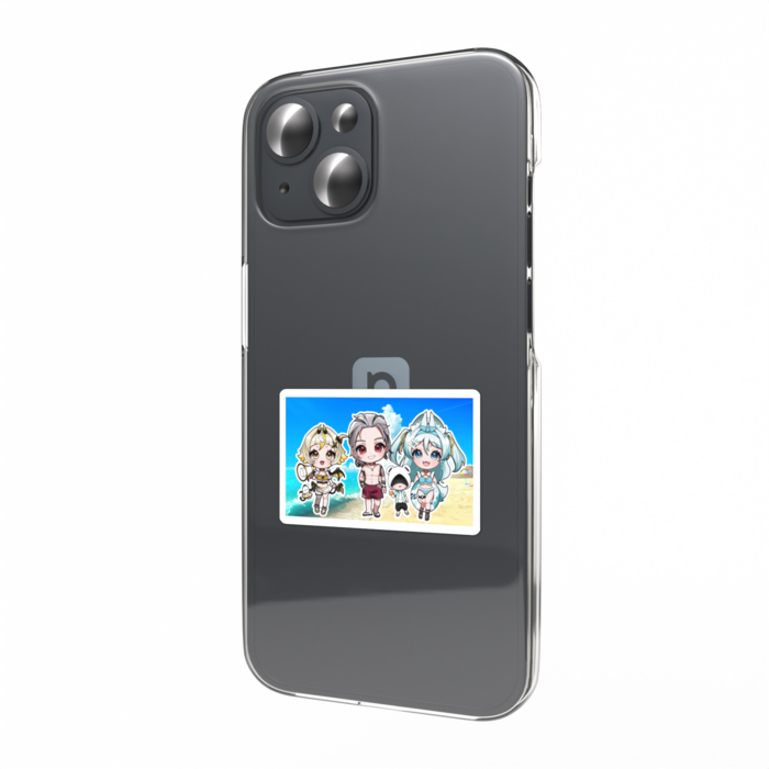 スマホステッカー - W55 × H91mm 以内
