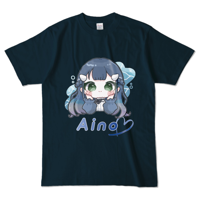 カラーTシャツ - L - ネイビー (濃色)