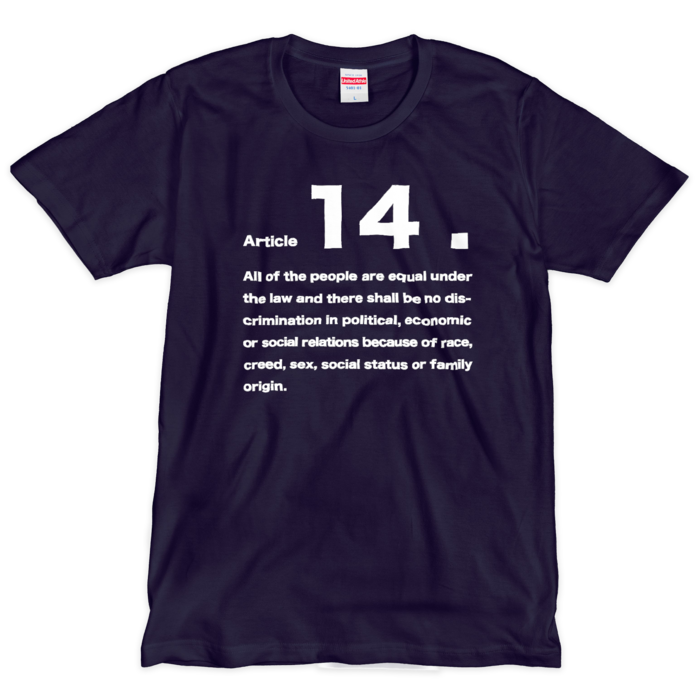 Tシャツ（シルクスクリーン印刷） - L - 1色(8)