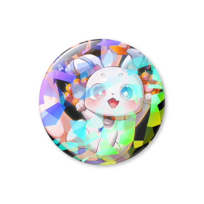 せしろホログラム缶バッジ - 56mm