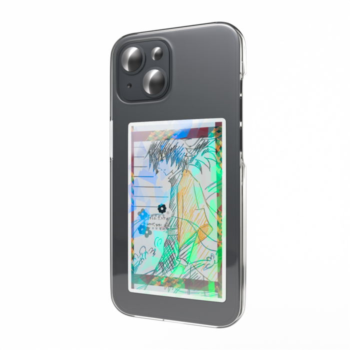 ホログラムスマホステッカー - 縦