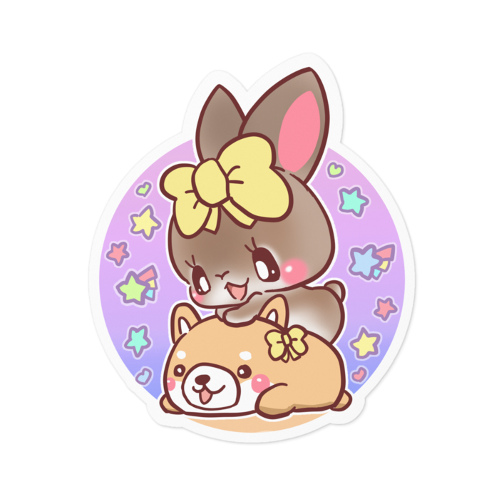 ステッカー - 100 x 100 (mm)