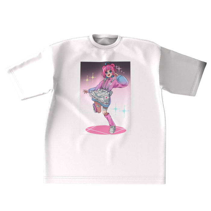 白Tシャツ - XL - 正面