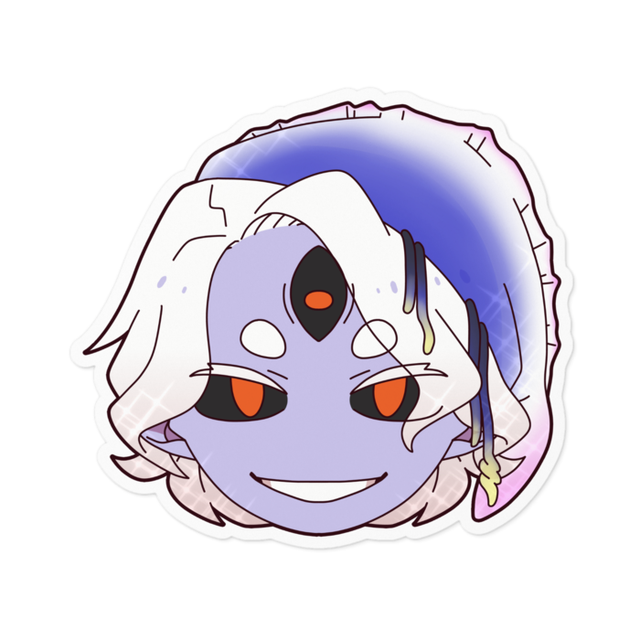 ホワイトステッカー - 100 x 100 (mm)