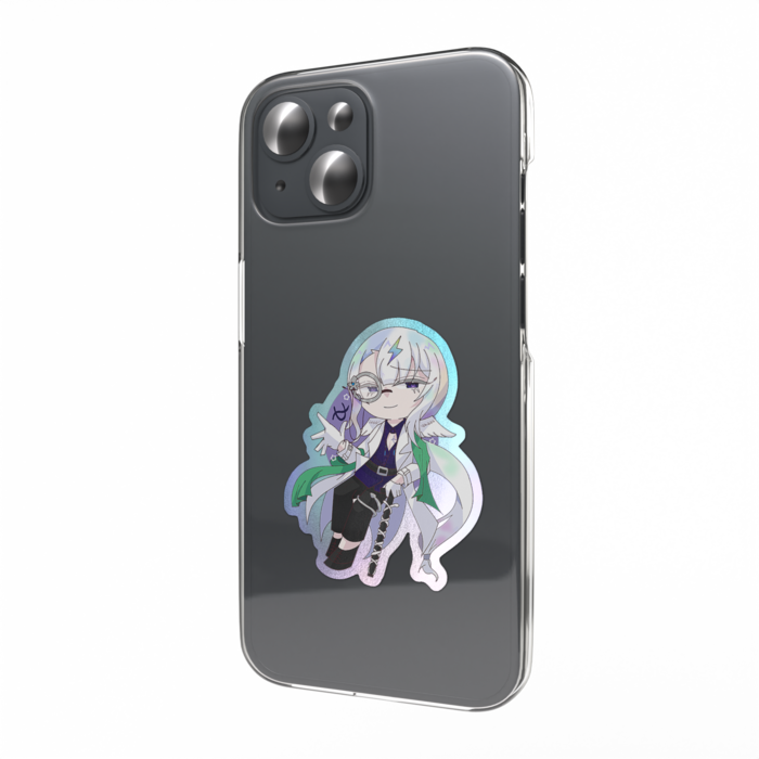 【スクレア】オーロラスマホステッカー 