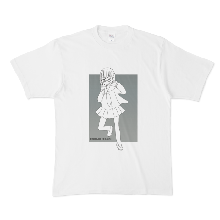 【Vtuber】十六夜小波オリジナルTシャツ【らくがきいち】