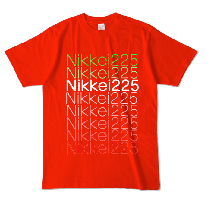 カラーTシャツ - L - レッド (濃色)