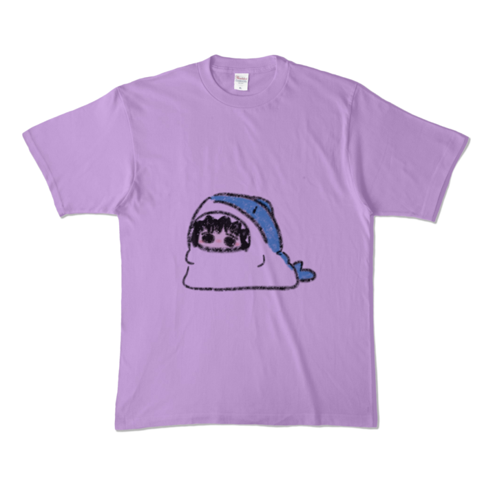 カラーTシャツ - XL - ライトパープル (淡色)