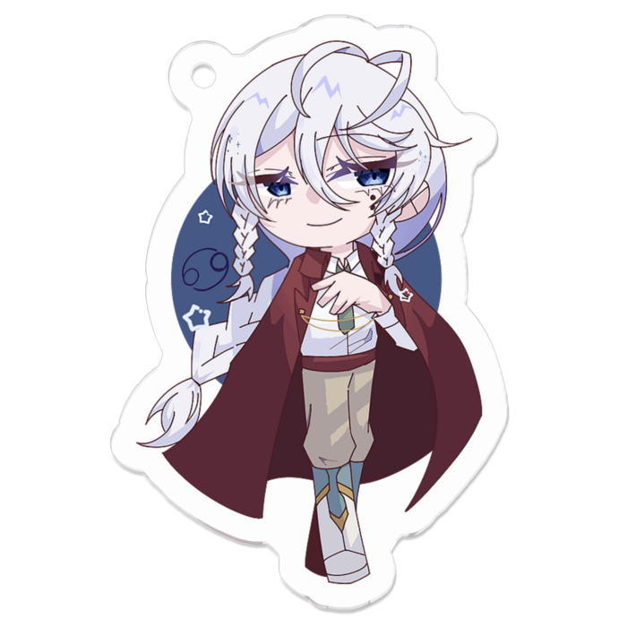 アクリルキーホルダー - 50 x 50 (mm)