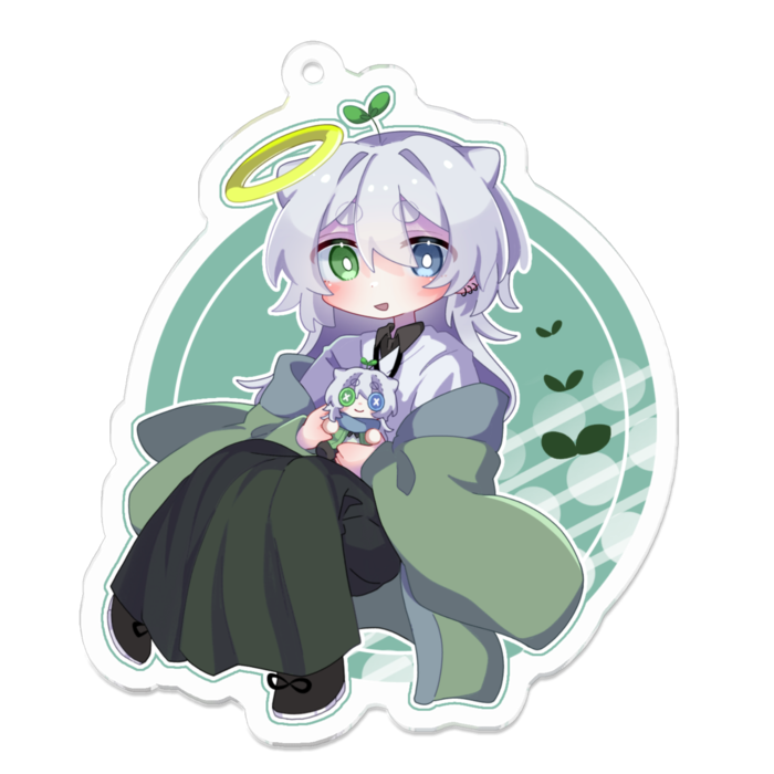 アクリルキーホルダー - 70 x 70 (mm)