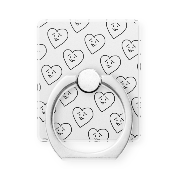 スマホリング(白)