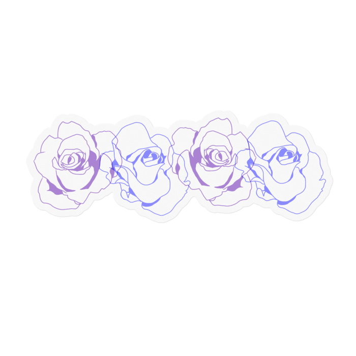 ステッカー - 100 x 100 (mm)