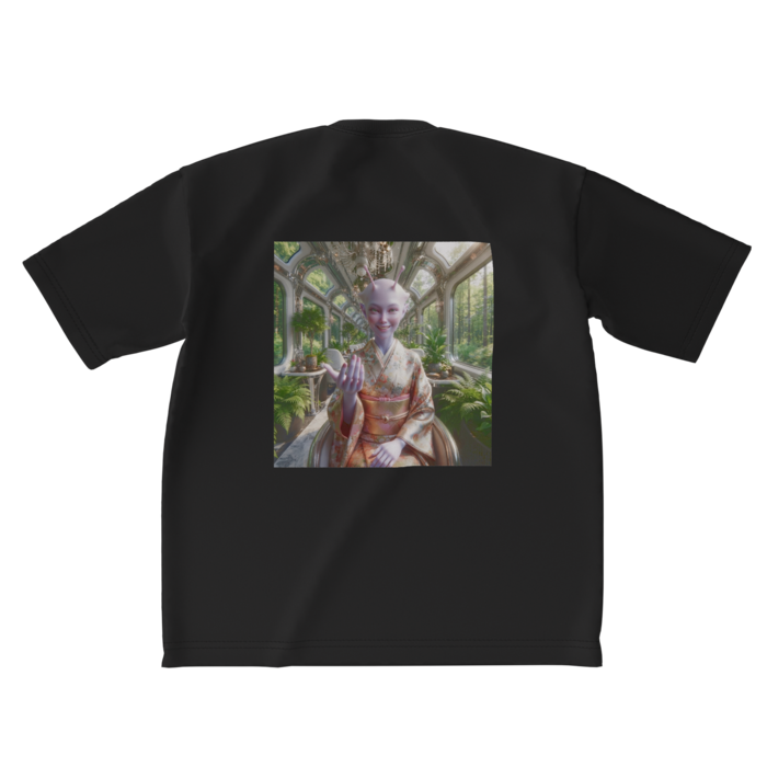 ビッグシルエットTシャツ - XL - 背面(3)
