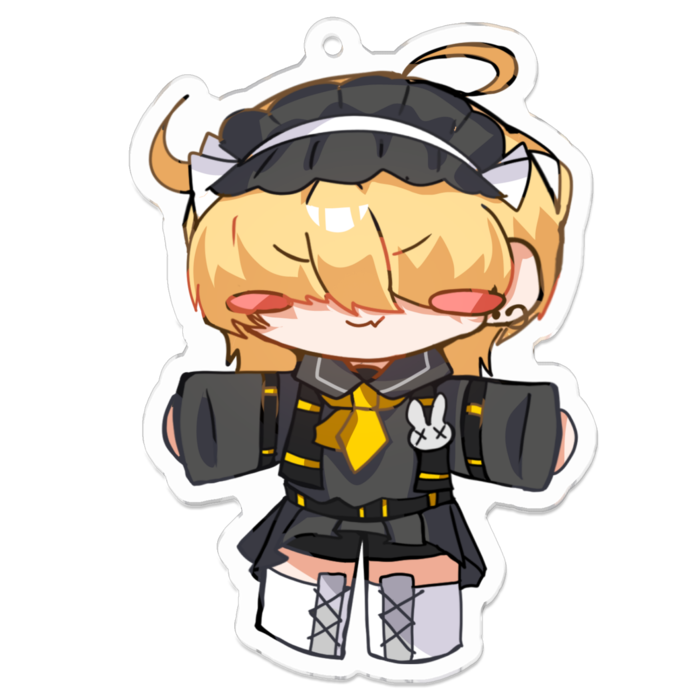 アクリルキーホルダー - 70 x 70 (mm)