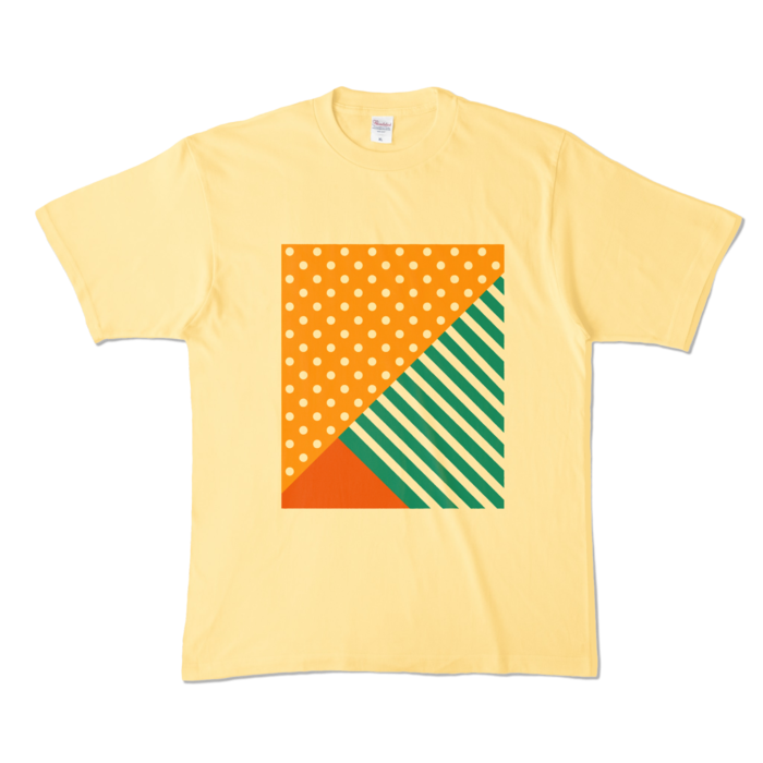 カラーTシャツ - XL - ライトイエロー (淡色)