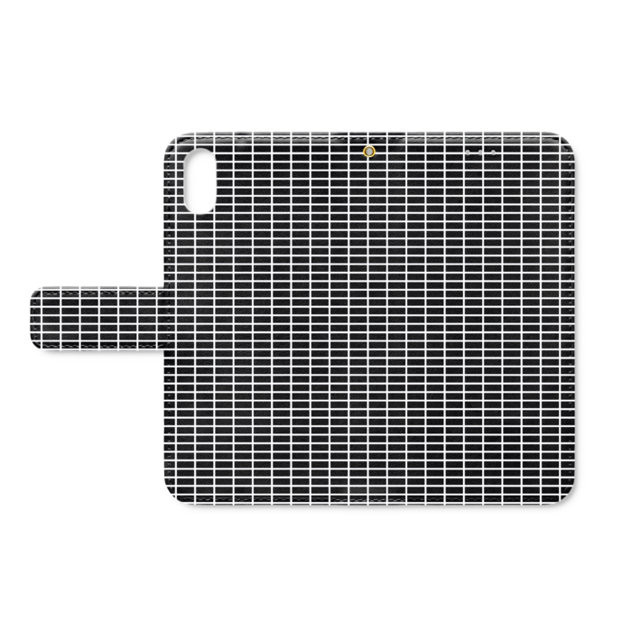 手帳型iPhoneケース - iPhone XS / X - ストラップ穴 あり