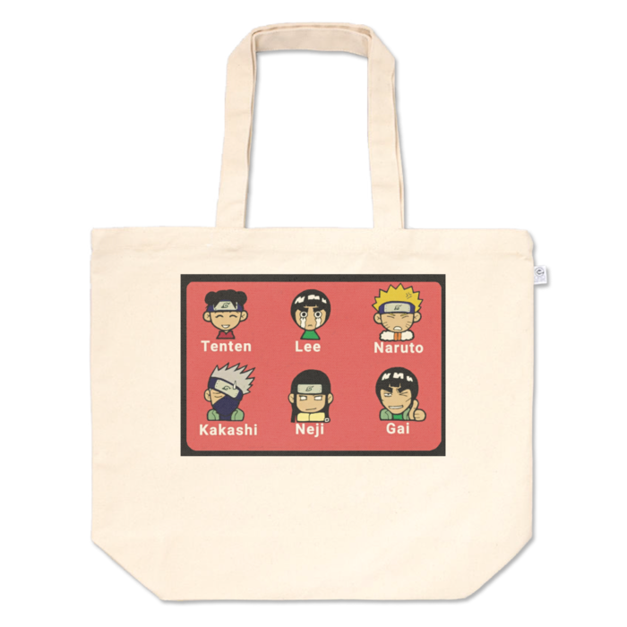 Narutoガイ班 カカシ ナルト トートbag 日吉台昇 Booth