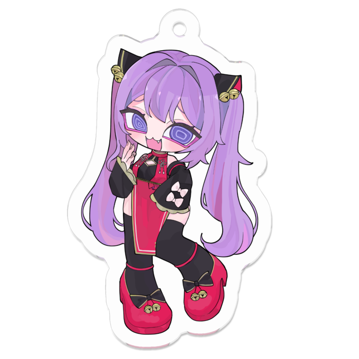 アクリルキーホルダー - 50 x 50 (mm)