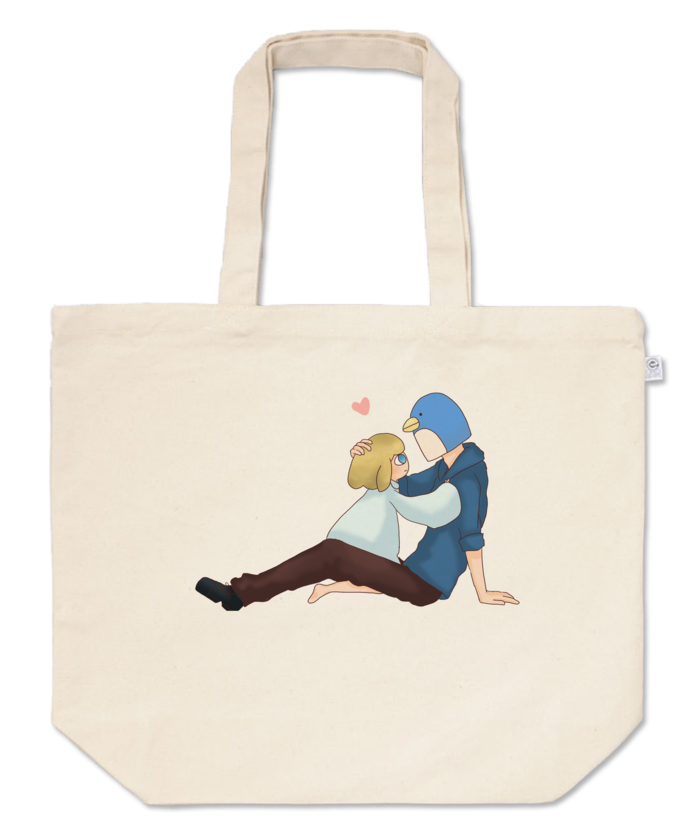 トートバッグ - L - プリント面積中