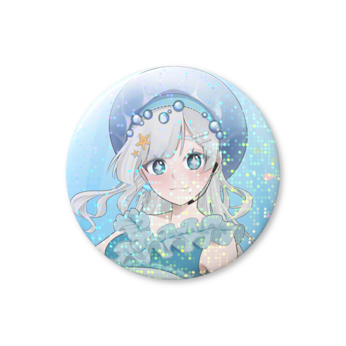 BCB衣装 きらきら缶バッジ きらきらおめめ