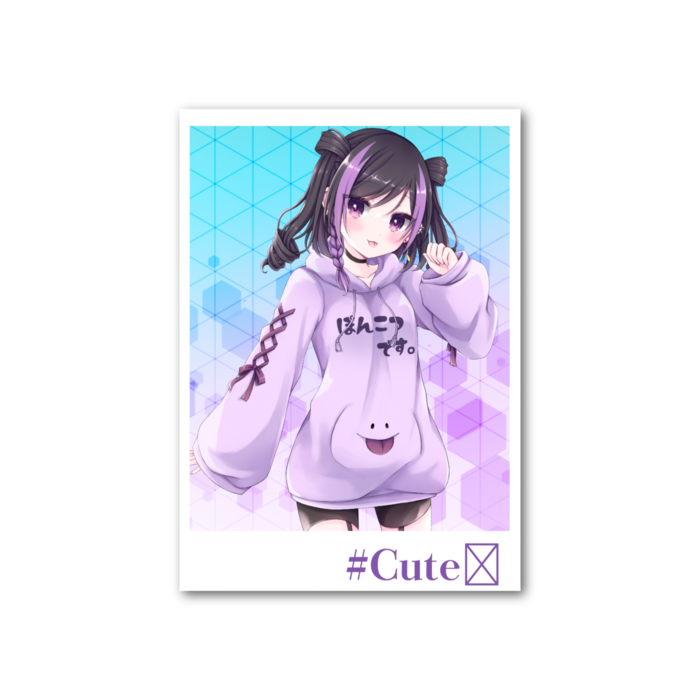 フォト風カード - 縦 - 片面