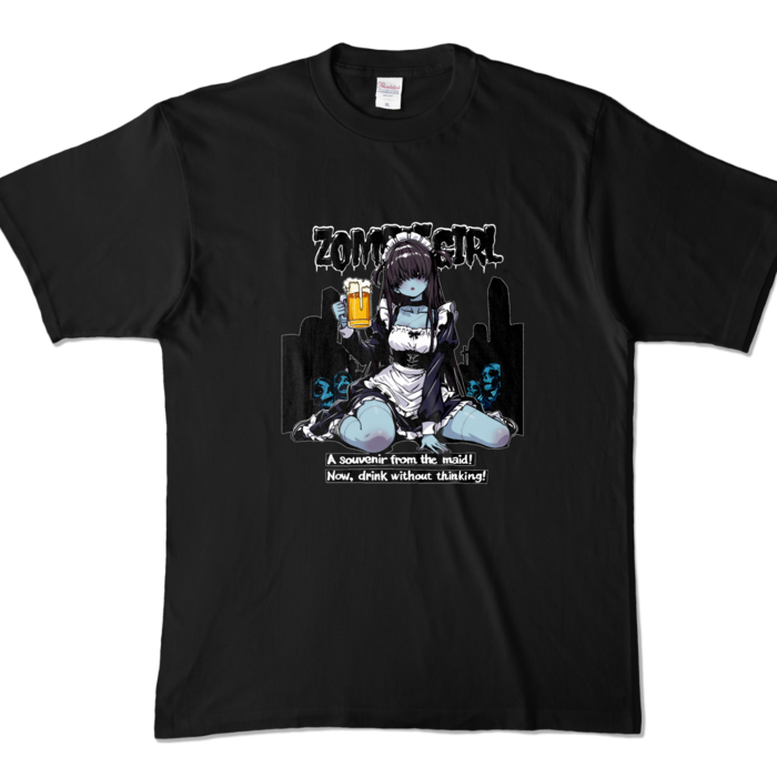 カラーTシャツ - XL - ブラック (濃色)