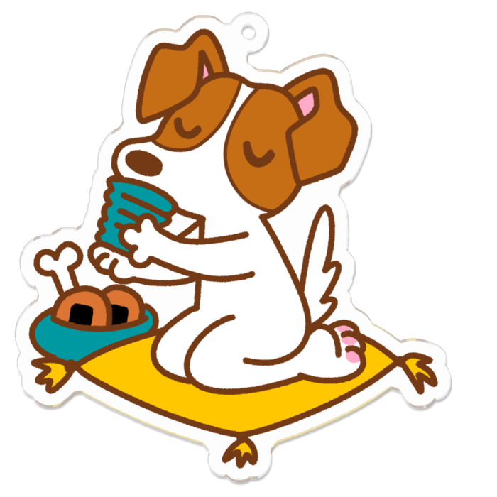 アクリルキーホルダー（コーティング） - 70 x 70 (mm)