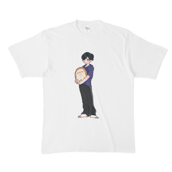 Tシャツ - XL - 白(正面プリント)