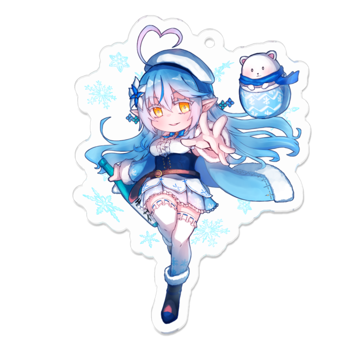 アクリルキーホルダー - 70 x 70 (mm)