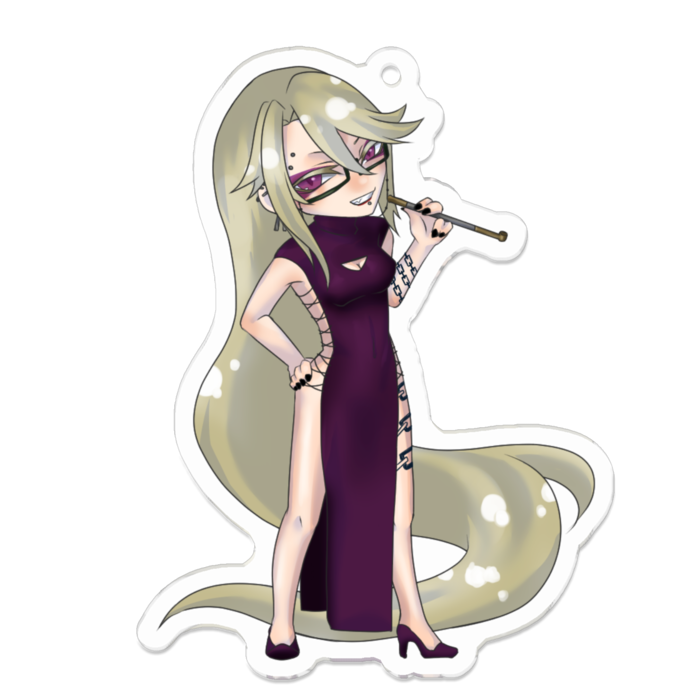 アクリルキーホルダー - 70 x 70 (mm)