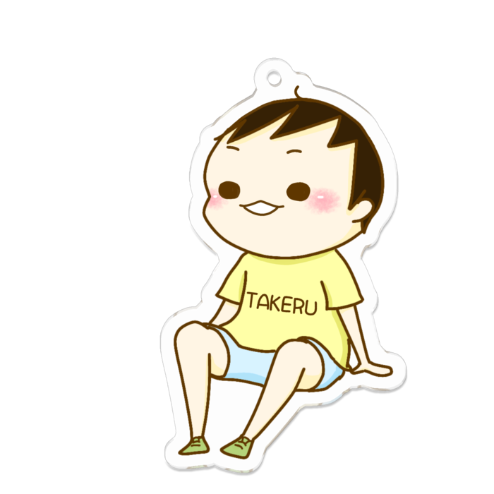 アクリルキーホルダー - 70 x 70 (mm)