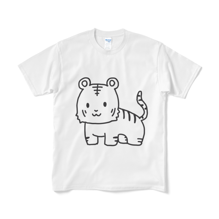 びゃっこTシャツ（短納期） - M - ホワイト