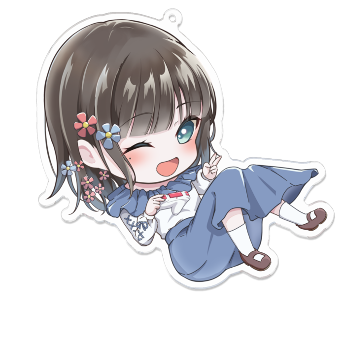 アクリルキーホルダー - 100 x 100 (mm)