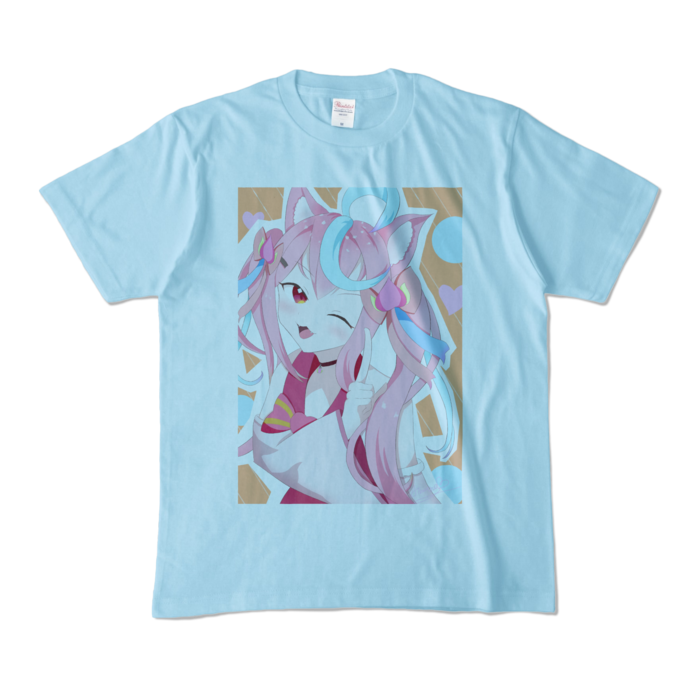 カラーTシャツ - M - ライトブルー (淡色)