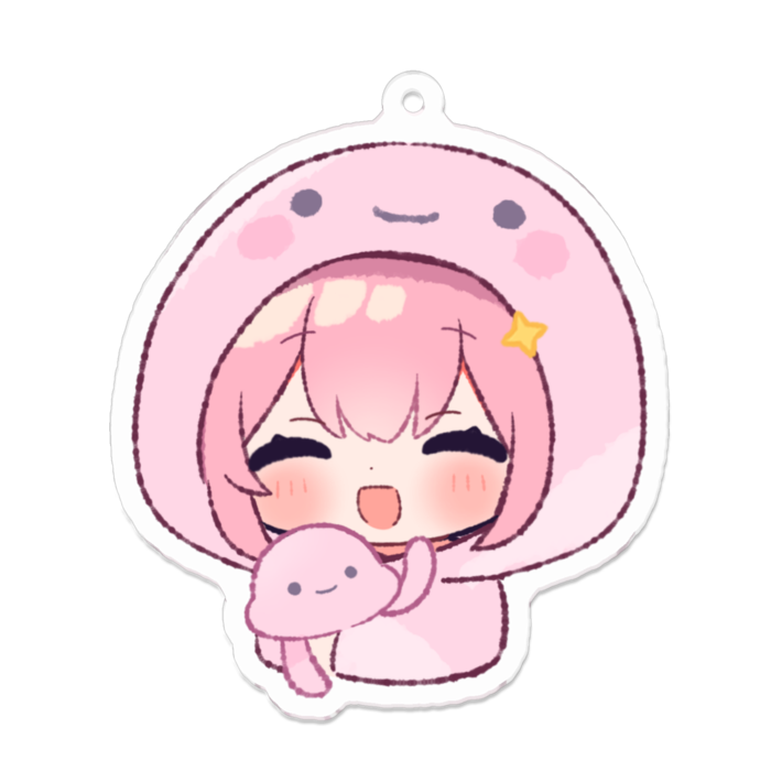 アクリルキーホルダー - 70 x 70 (mm)