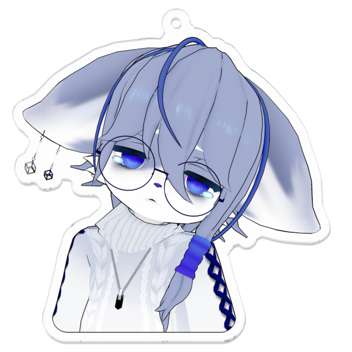 アクリルキーホルダー - 70 × 70 (mm)