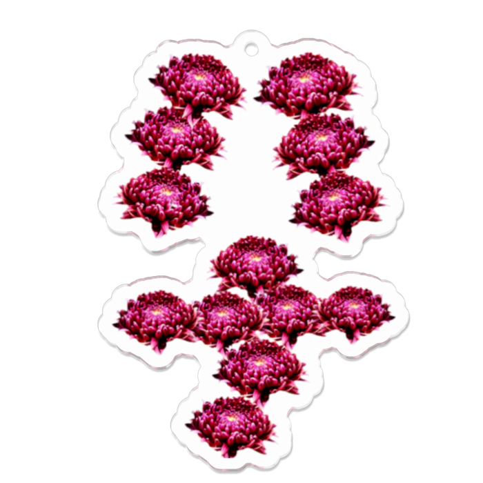 アクリルキーホルダー - 70 x 70 (mm)