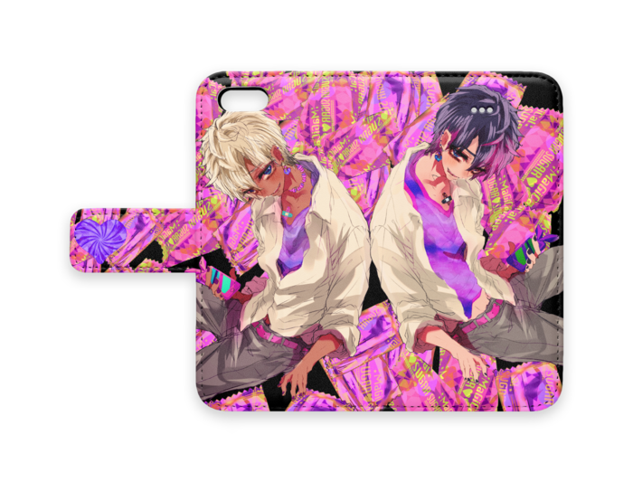 手帳型iPhoneケース - iPhone5 - ストラップ穴 なし