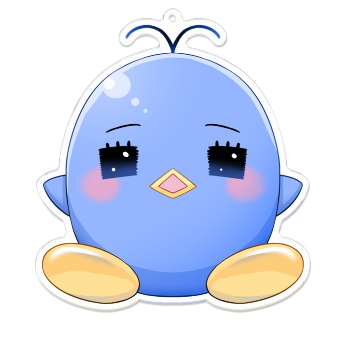 アクリルキーホルダー - 100 x 100 (mm)