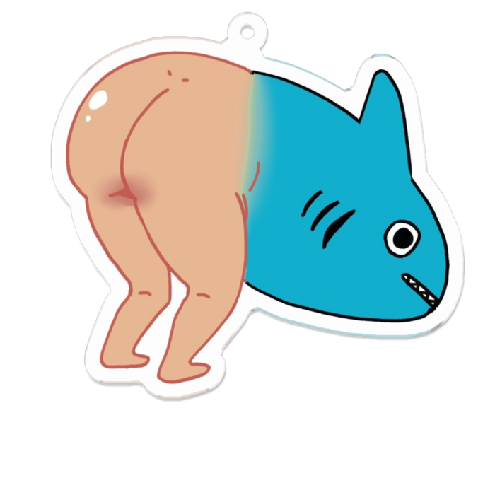 アクリルキーホルダー - 70 x 70 (mm)