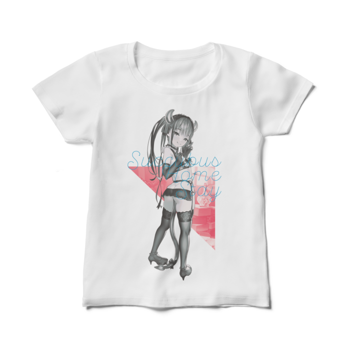 レディースTシャツ - M - 白