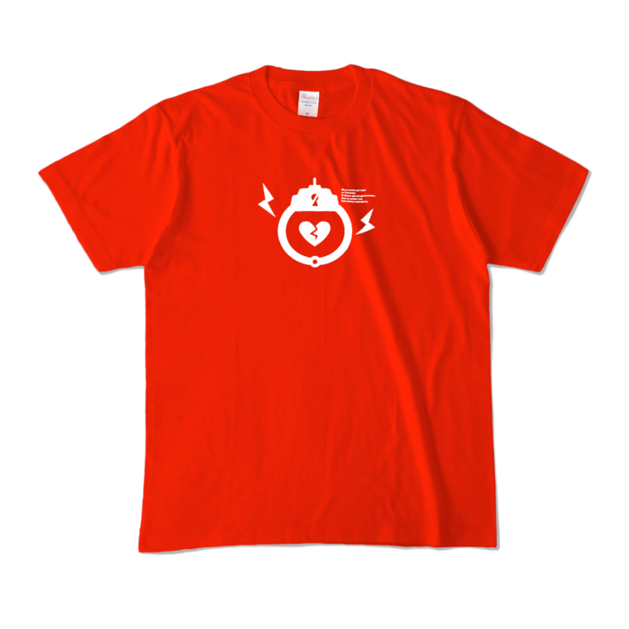 カラーTシャツ - M - レッド (濃色)