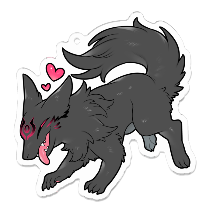 アクリルキーホルダー - 70 x 70 (mm)