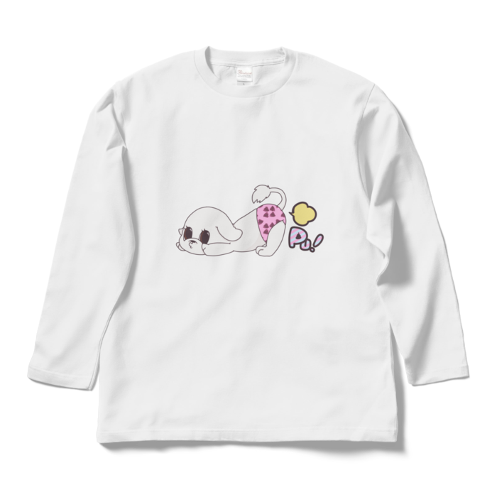 ロングスリーブTシャツ - L - ホワイト
