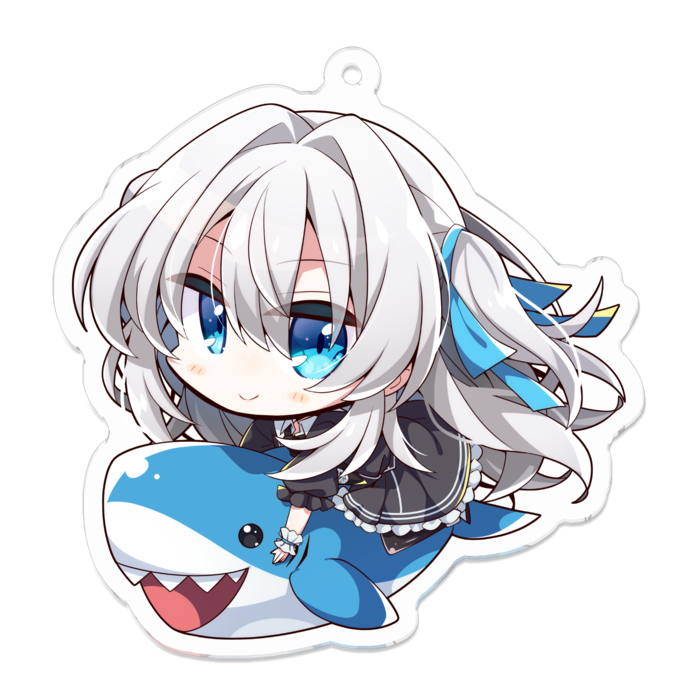 アクリルキーホルダー（コーティング） - 70 x 70 (mm)