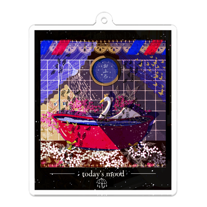 アクリルキーホルダー - 70 x 70 (mm)